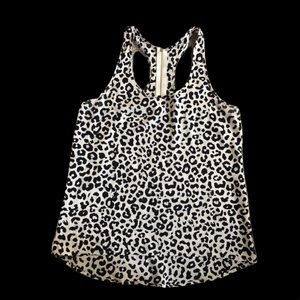 Size small dressy cheetah print tank top